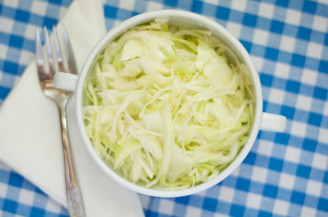 garlic cabbage salad