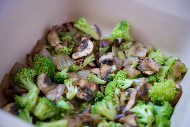 Sunday Broccoli-Mushroom Egg Bake Recipe (paleo, primal, gluten-free)