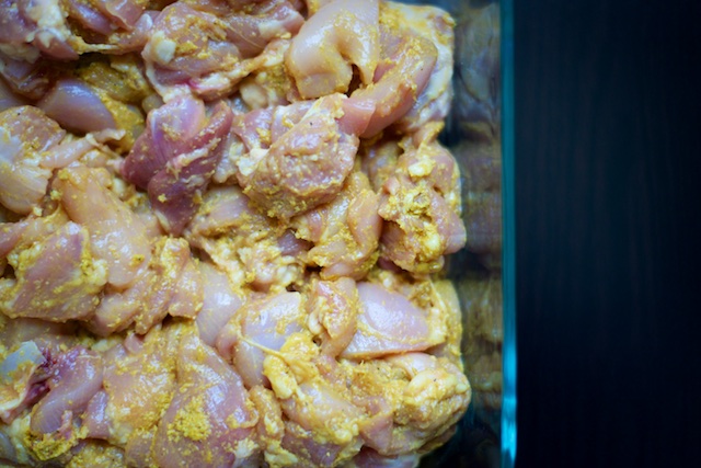 Simple Ginger Curry Chicken Recipe (paleo, primal, gluten-free)