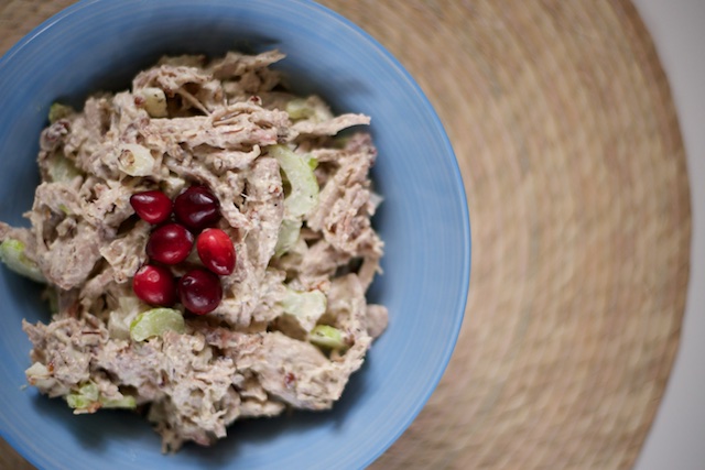 Thanksgiving Leftovers Turkey Salad Recipe [paleo, primal, gluten-free]