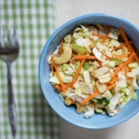 Copycat Costco Asian Cashew Chopped Salad