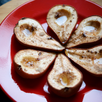 Cardamom Baked Pears